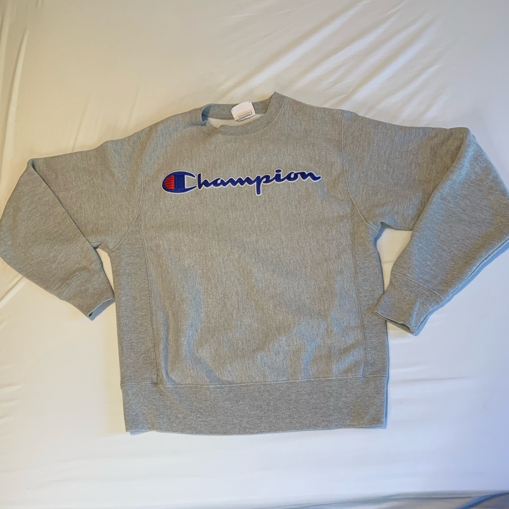 Mens Small womens medium champion reverse weave crewneck